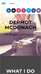 Mobile Screenshot of dermotmcdonagh.com